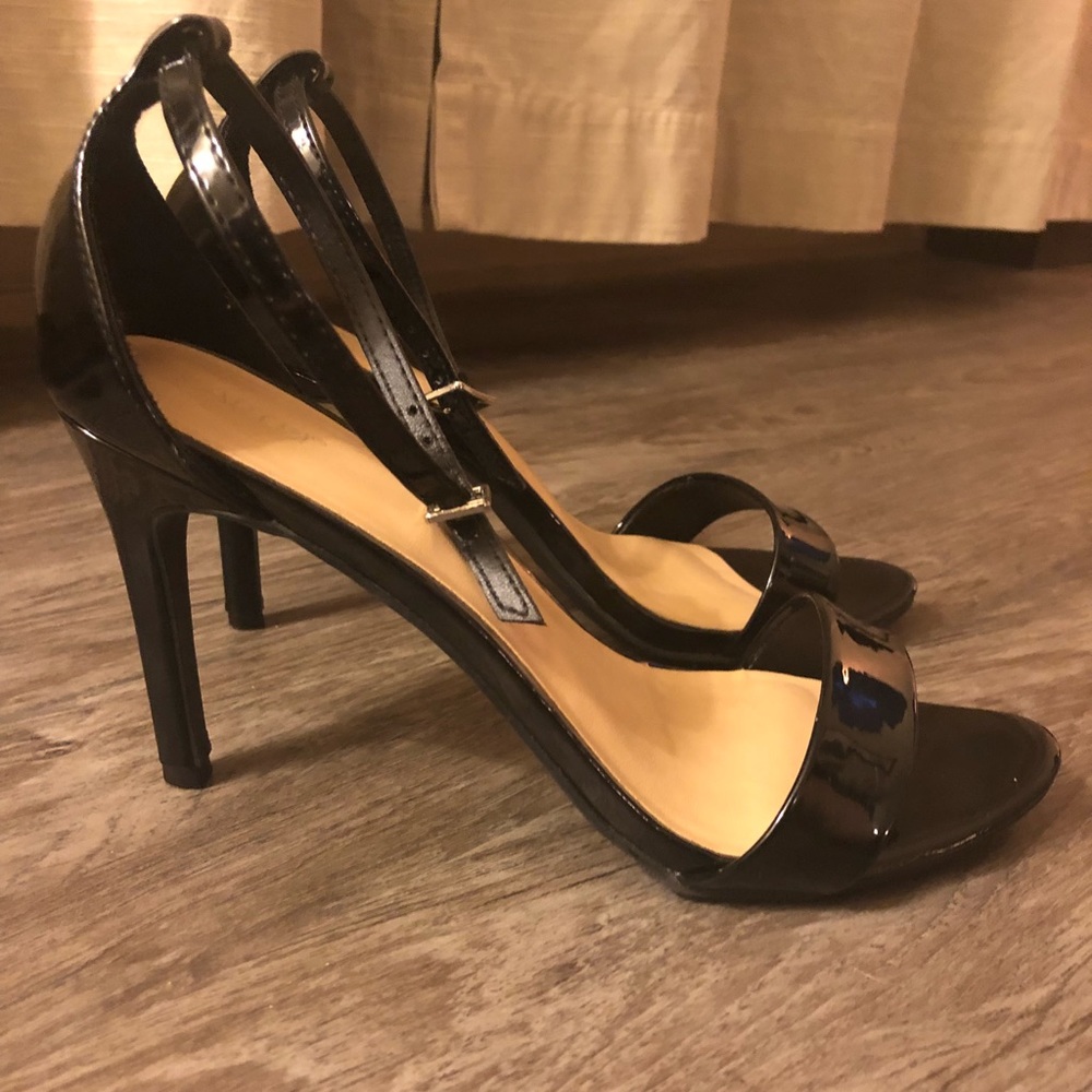 Black, Strappy High Heels